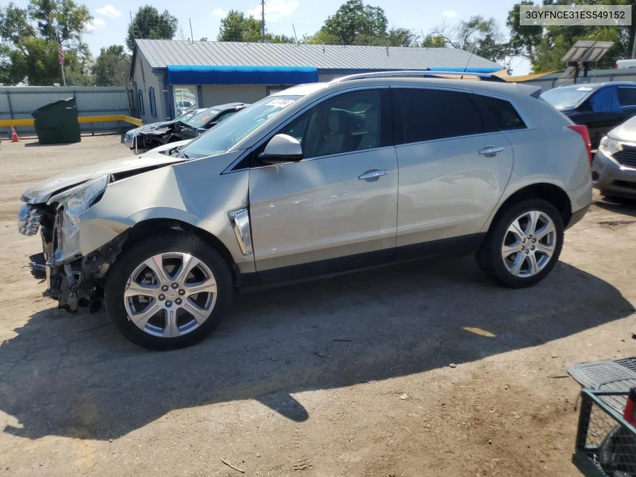 3GYFNCE31ES549152 2014 Cadillac Srx Performance Collection