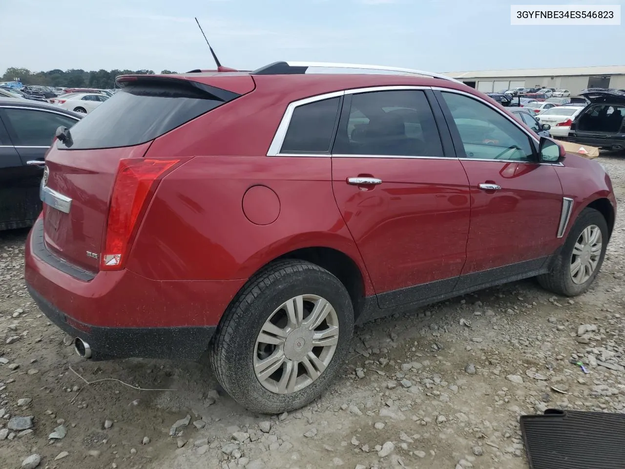 3GYFNBE34ES546823 2014 Cadillac Srx Luxury Collection