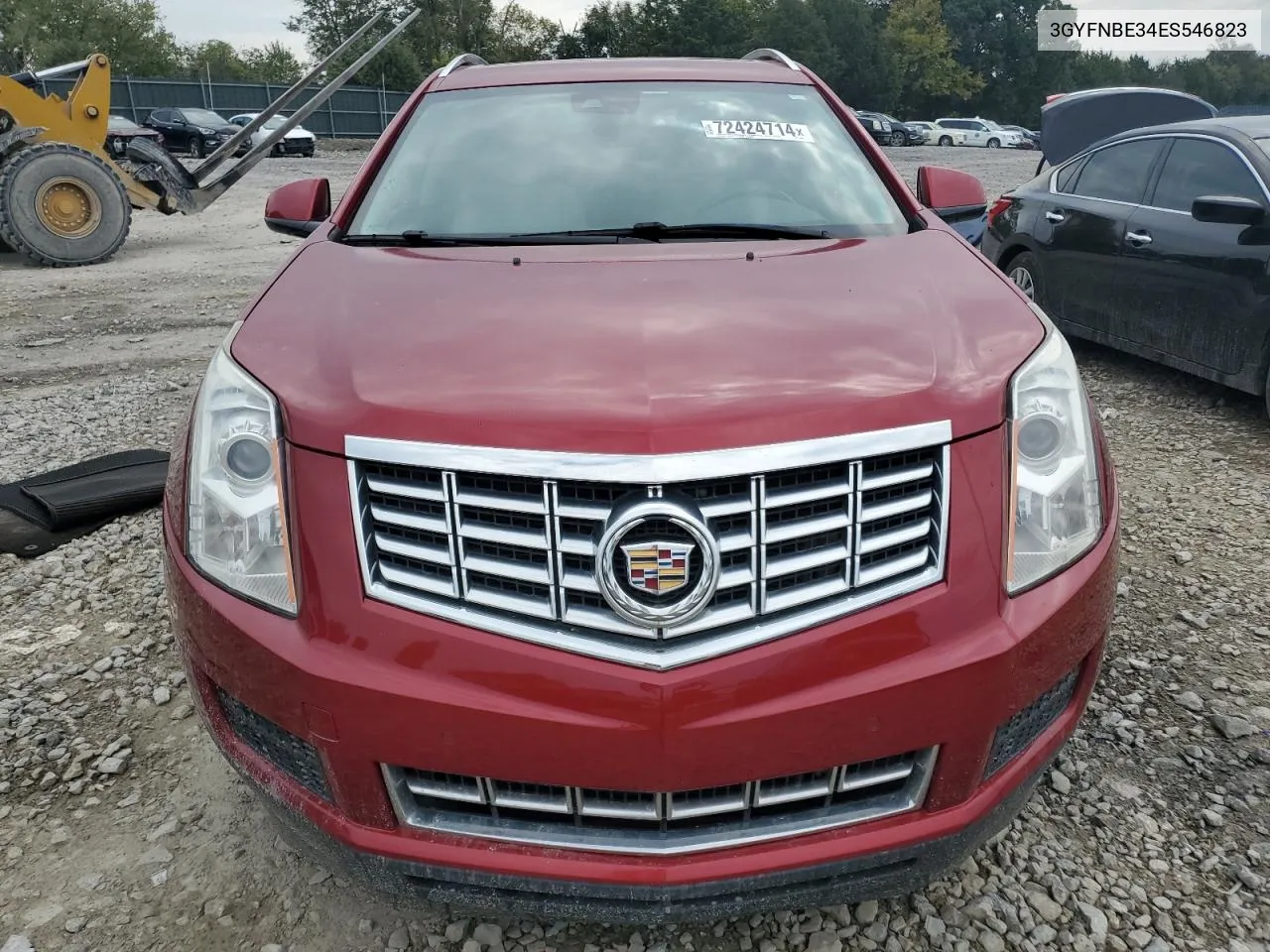 2014 Cadillac Srx Luxury Collection VIN: 3GYFNBE34ES546823 Lot: 72424714