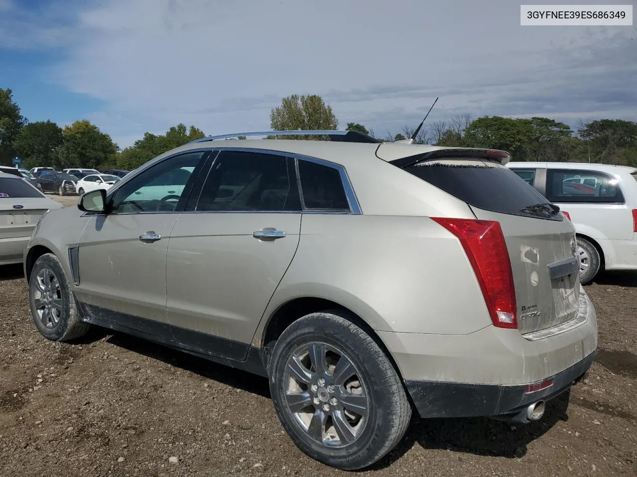 3GYFNEE39ES686349 2014 Cadillac Srx Luxury Collection