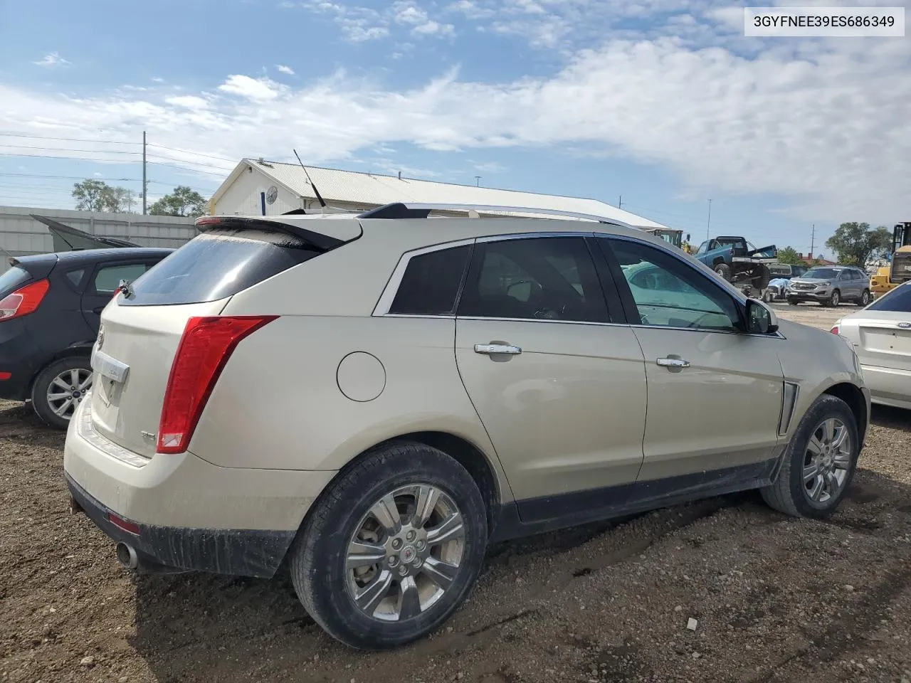 3GYFNEE39ES686349 2014 Cadillac Srx Luxury Collection