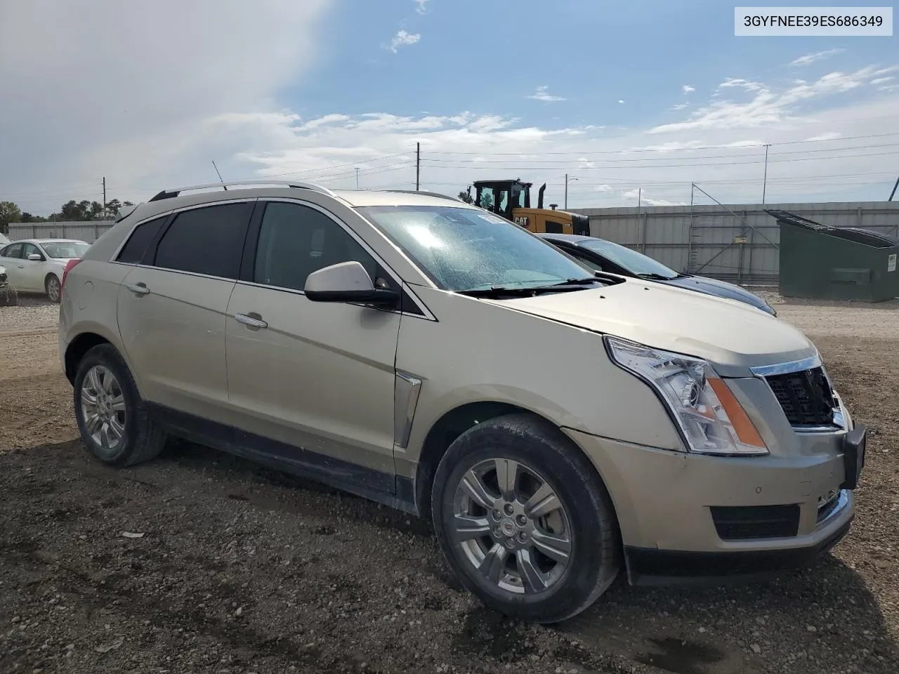 2014 Cadillac Srx Luxury Collection VIN: 3GYFNEE39ES686349 Lot: 72675904