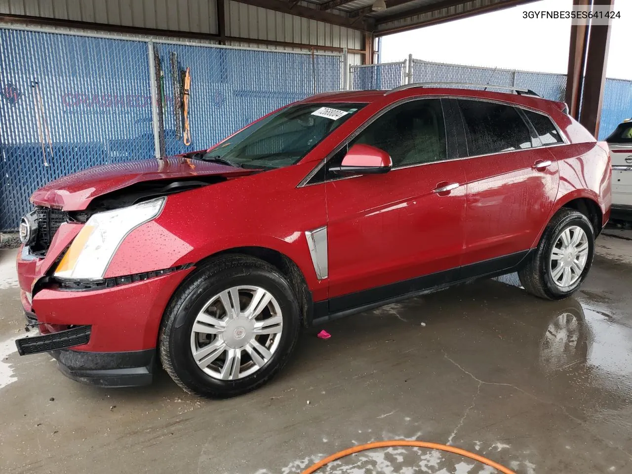 3GYFNBE35ES641424 2014 Cadillac Srx Luxury Collection