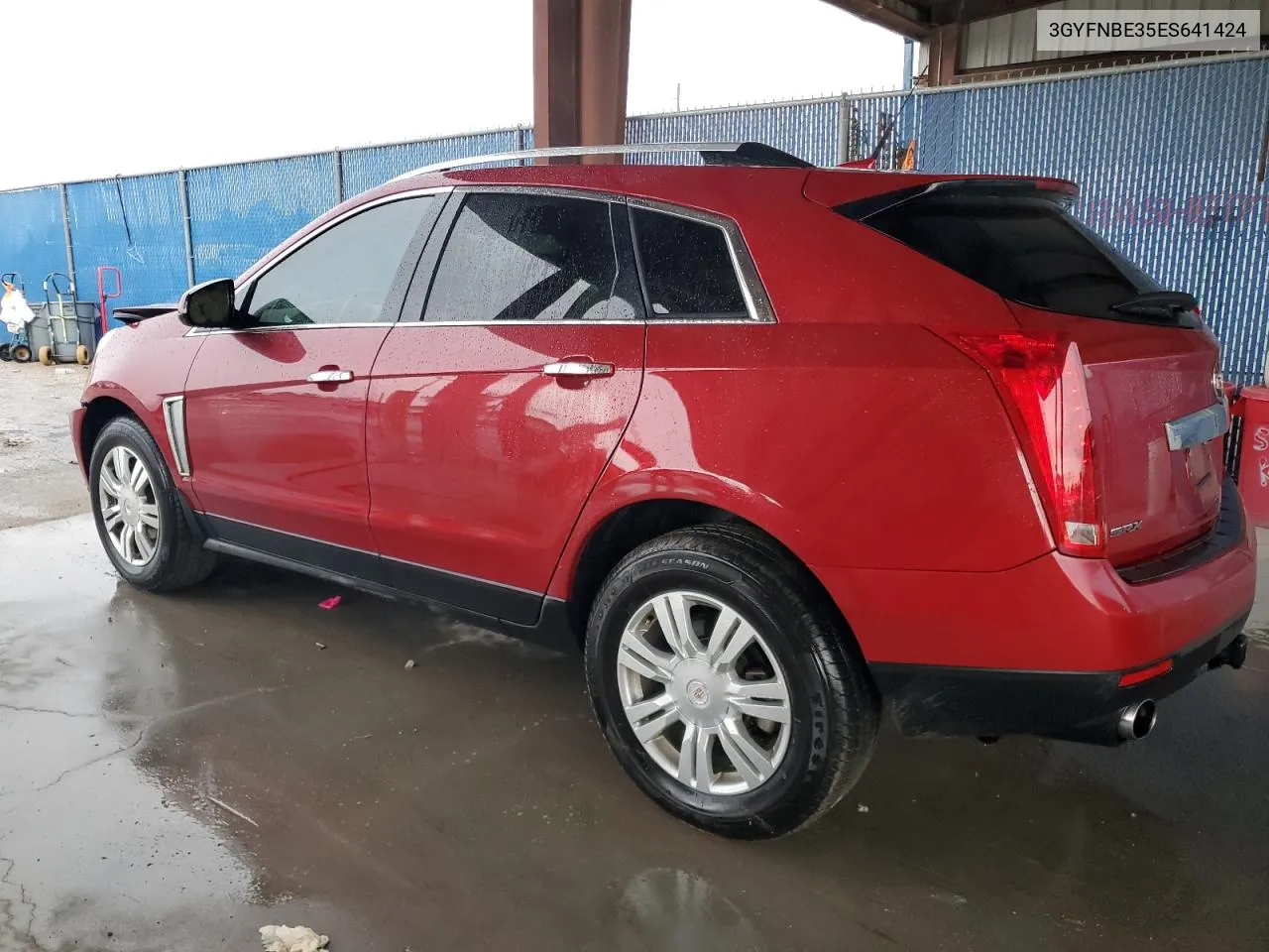 3GYFNBE35ES641424 2014 Cadillac Srx Luxury Collection