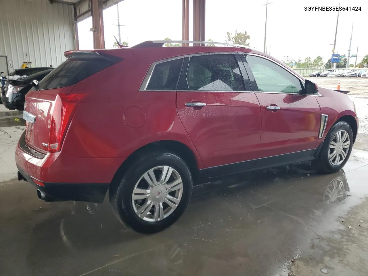 3GYFNBE35ES641424 2014 Cadillac Srx Luxury Collection