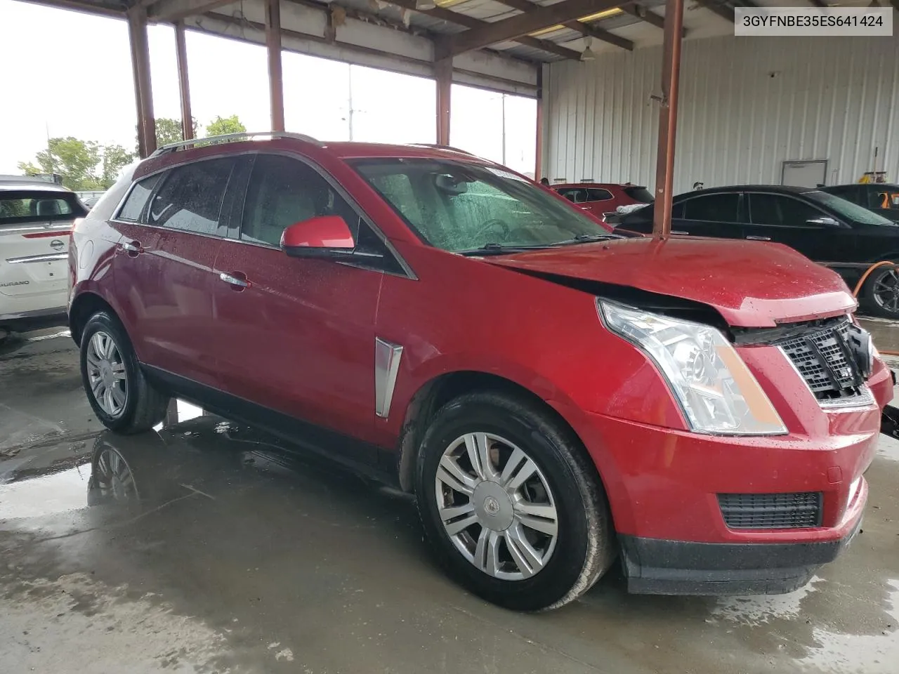 3GYFNBE35ES641424 2014 Cadillac Srx Luxury Collection