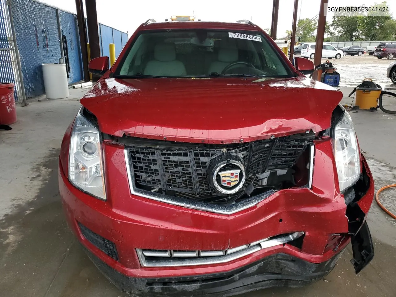 3GYFNBE35ES641424 2014 Cadillac Srx Luxury Collection