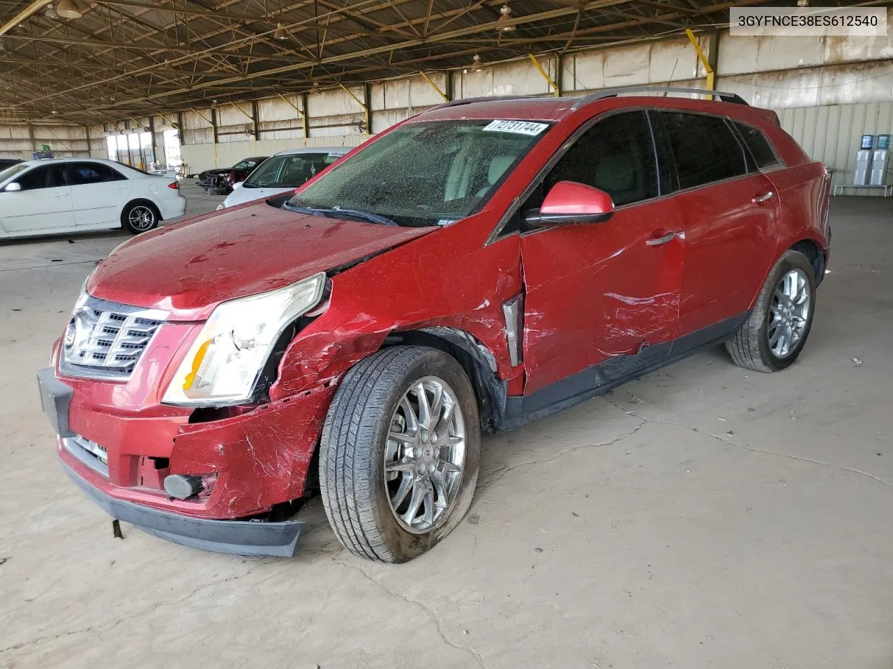 3GYFNCE38ES612540 2014 Cadillac Srx Performance Collection