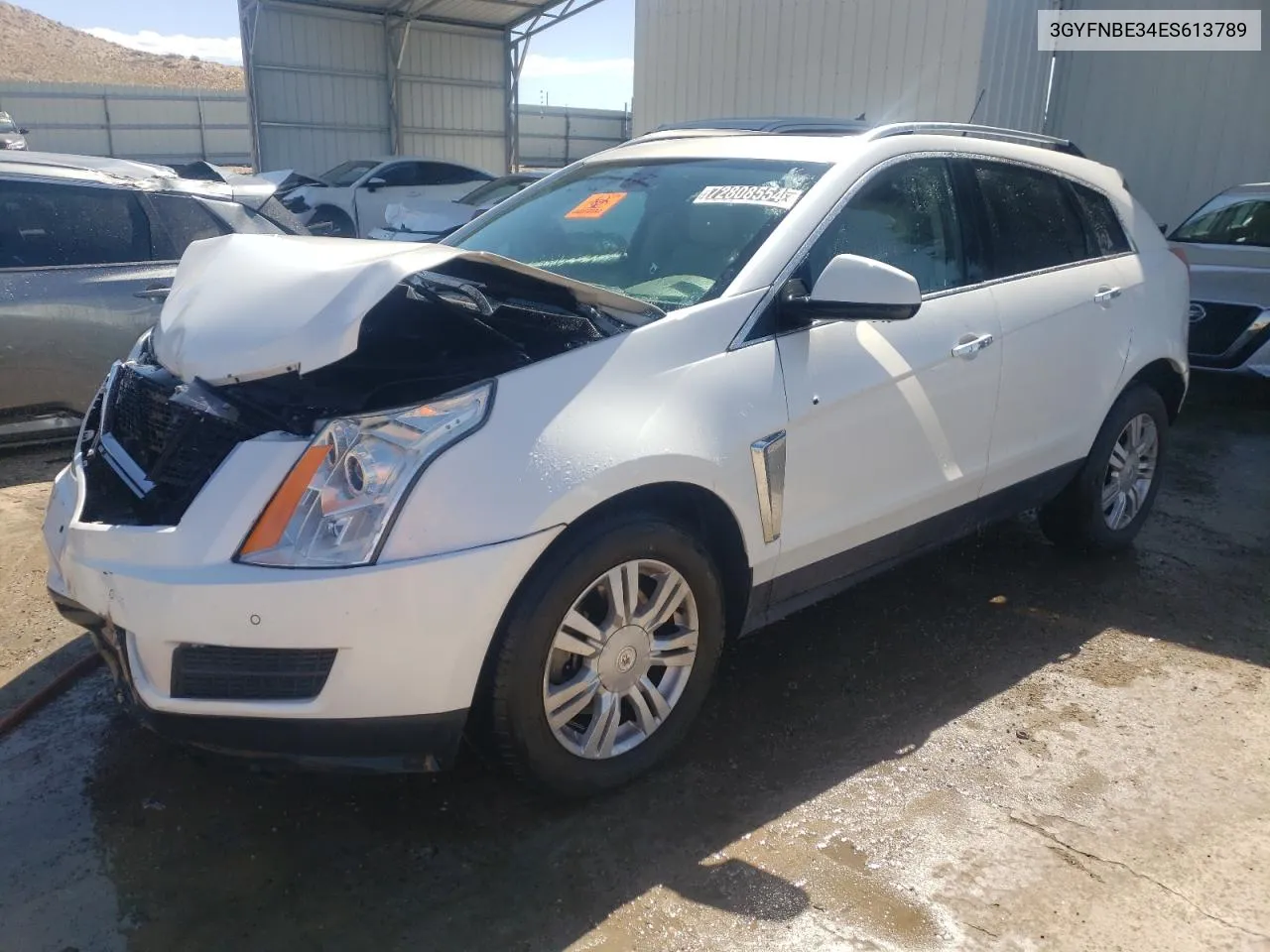 2014 Cadillac Srx Luxury Collection VIN: 3GYFNBE34ES613789 Lot: 72808554