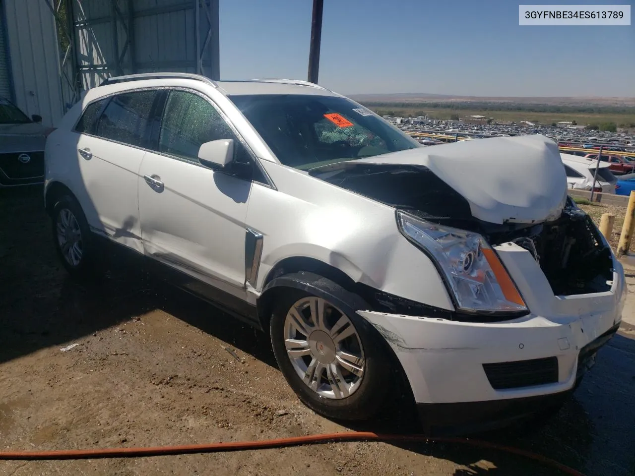 2014 Cadillac Srx Luxury Collection VIN: 3GYFNBE34ES613789 Lot: 72808554