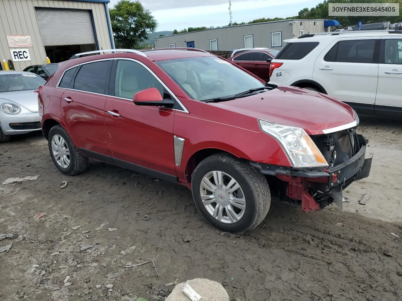 2014 Cadillac Srx Luxury Collection VIN: 3GYFNBE3XES645405 Lot: 72927814