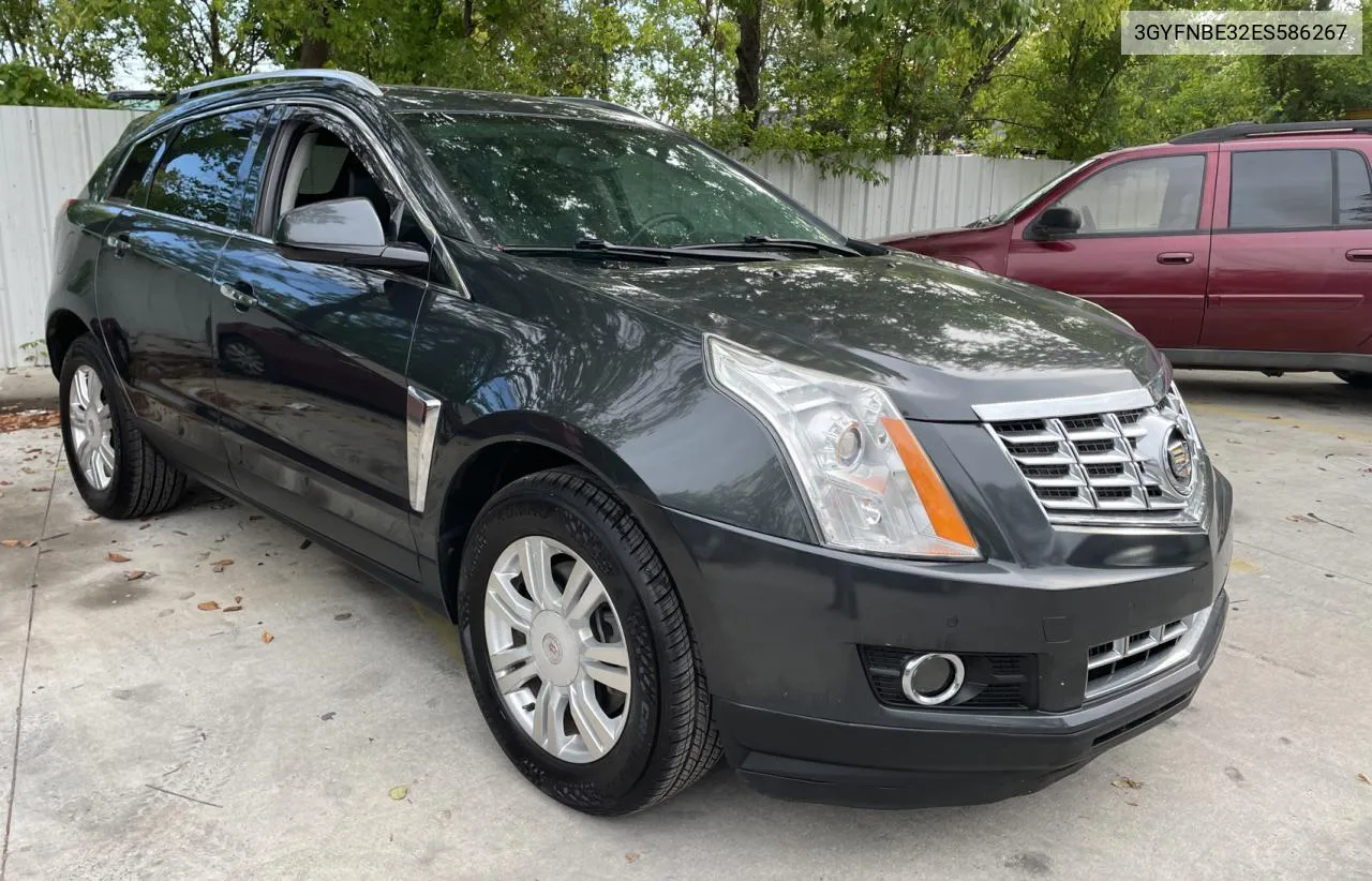 3GYFNBE32ES586267 2014 Cadillac Srx Luxury Collection