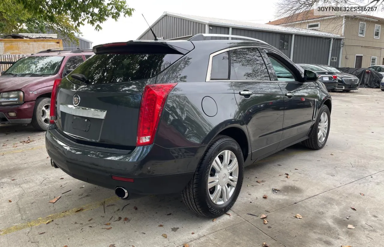 2014 Cadillac Srx Luxury Collection VIN: 3GYFNBE32ES586267 Lot: 73113604