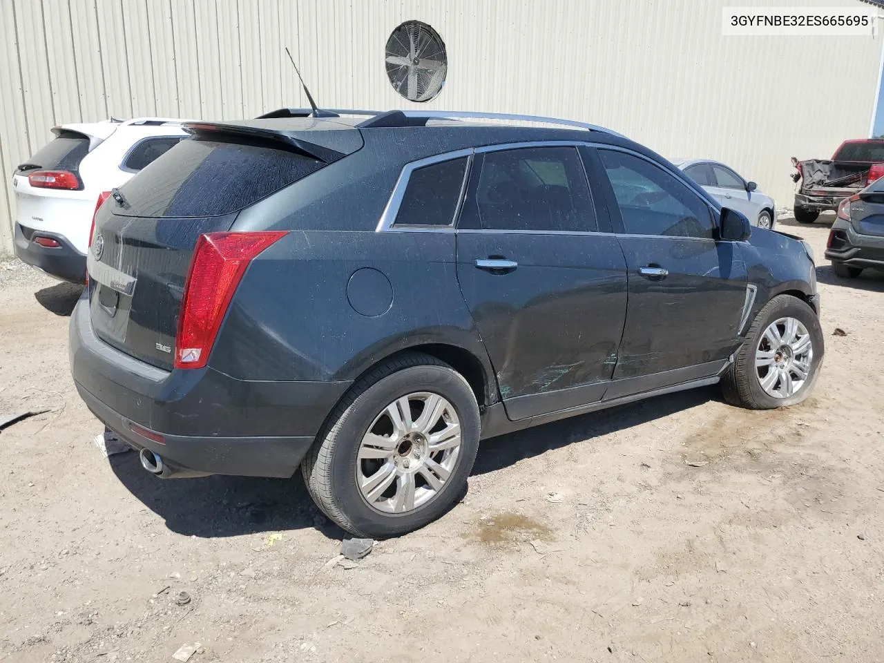 3GYFNBE32ES665695 2014 Cadillac Srx Luxury Collection