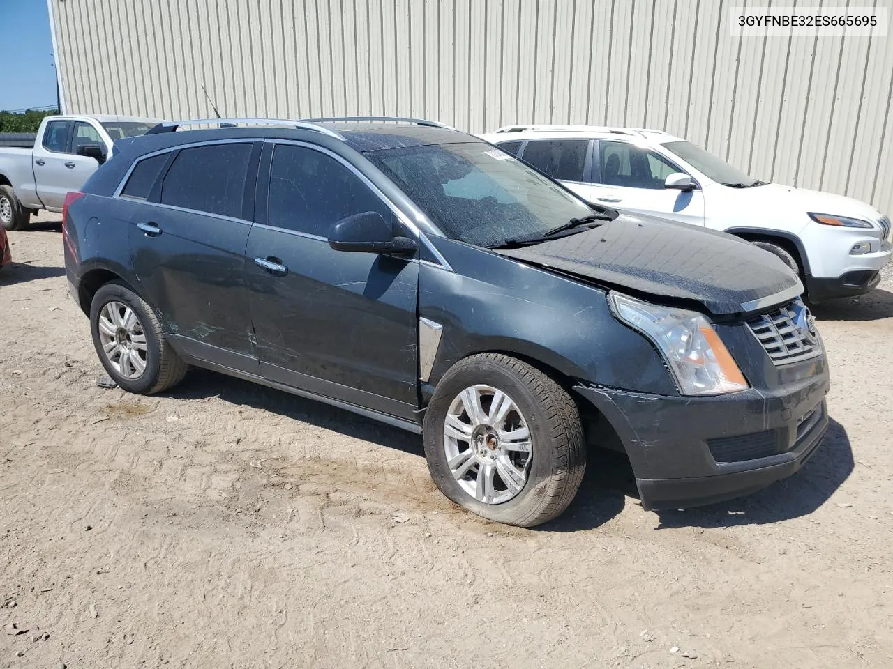 2014 Cadillac Srx Luxury Collection VIN: 3GYFNBE32ES665695 Lot: 73134204