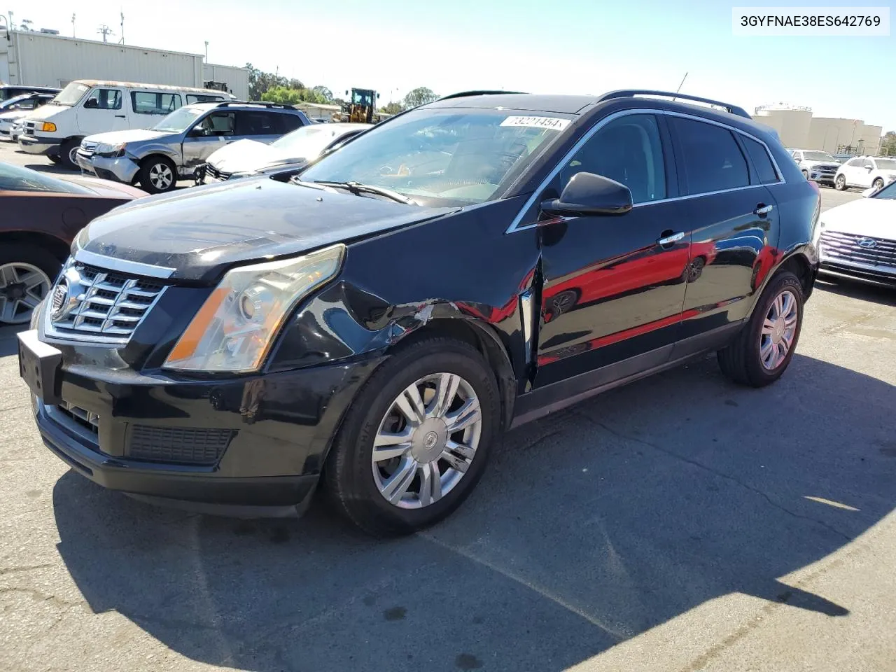 2014 Cadillac Srx VIN: 3GYFNAE38ES642769 Lot: 73221454