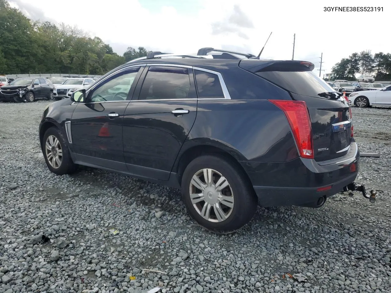 3GYFNEE38ES523191 2014 Cadillac Srx Luxury Collection