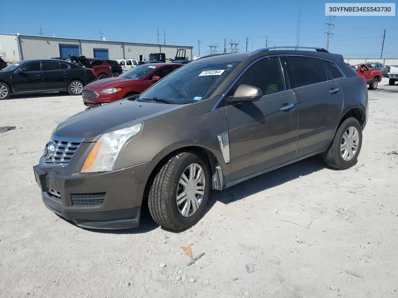 2014 Cadillac Srx Luxury Collection VIN: 3GYFNBE34ES543730 Lot: 73242264