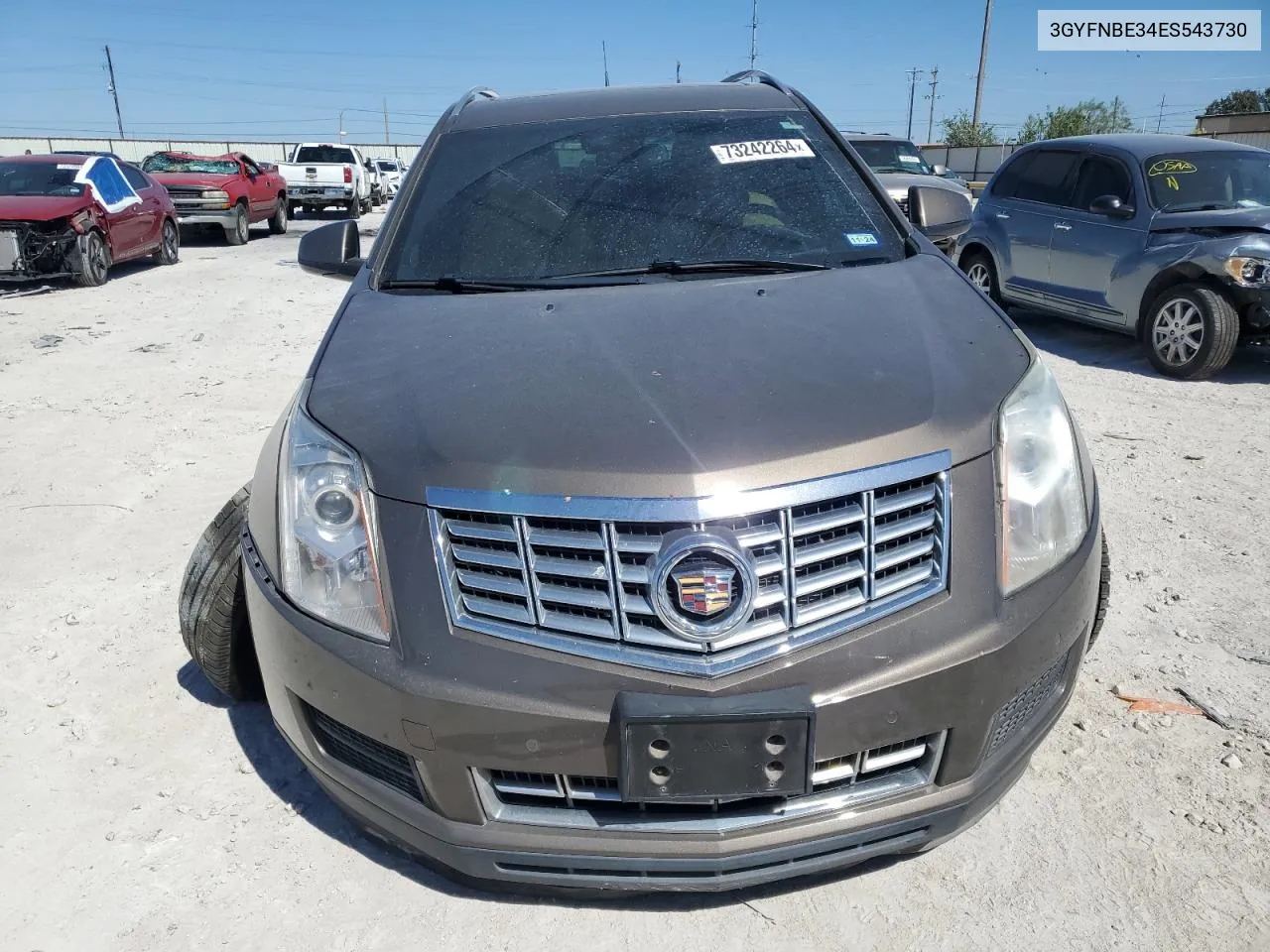 3GYFNBE34ES543730 2014 Cadillac Srx Luxury Collection