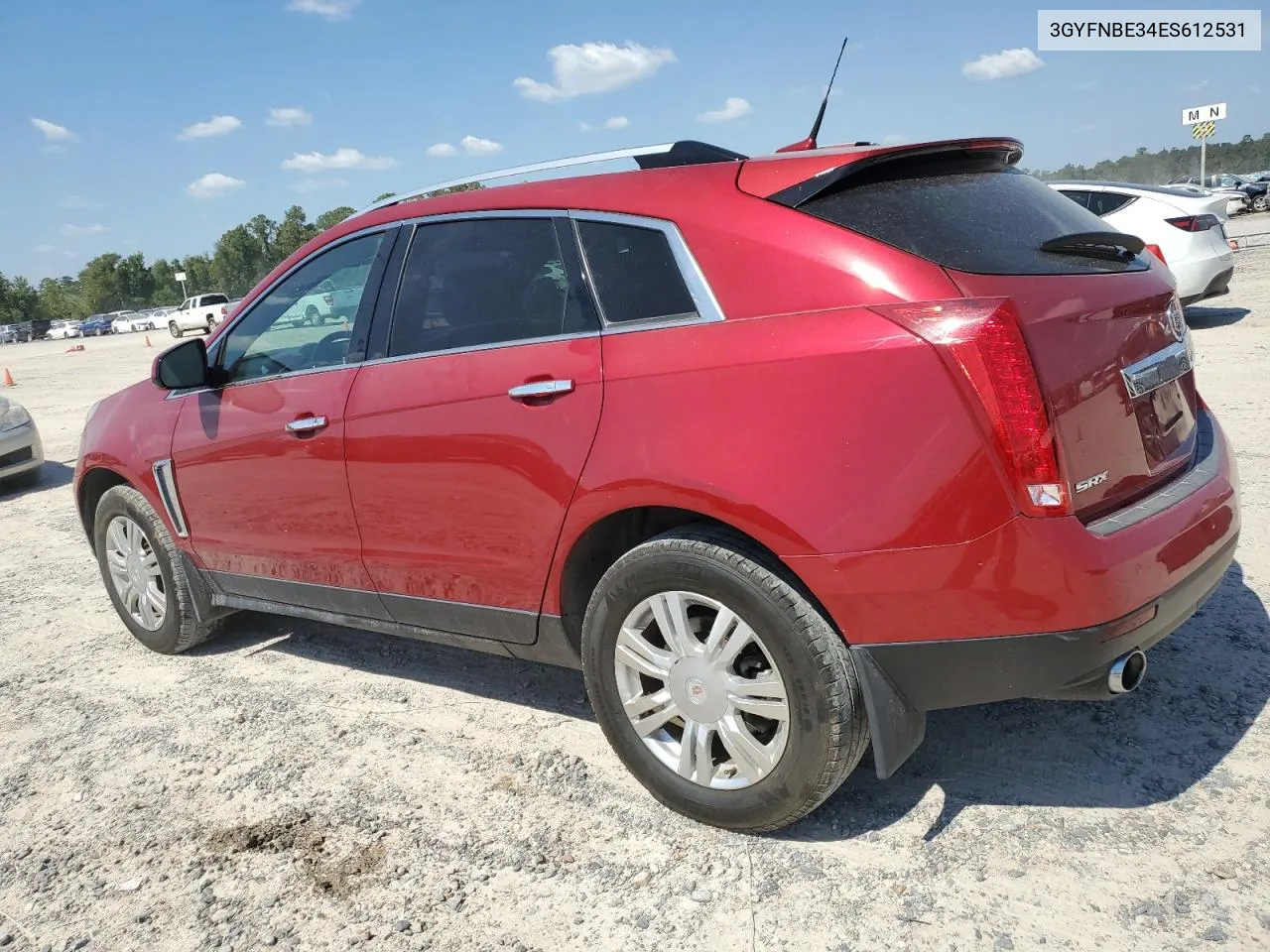 2014 Cadillac Srx Luxury Collection VIN: 3GYFNBE34ES612531 Lot: 73438354