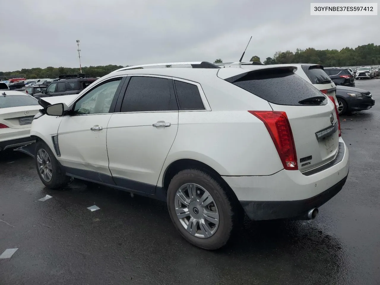 2014 Cadillac Srx Luxury Collection VIN: 3GYFNBE37ES597412 Lot: 73484564