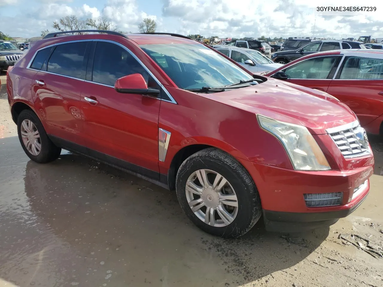 2014 Cadillac Srx VIN: 3GYFNAE34ES647239 Lot: 73633554