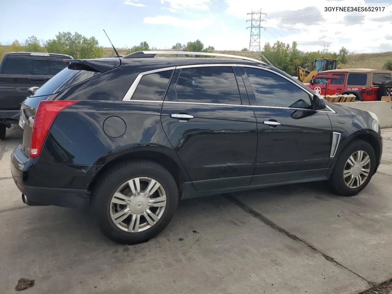 2014 Cadillac Srx Luxury Collection VIN: 3GYFNEE34ES652917 Lot: 73759224