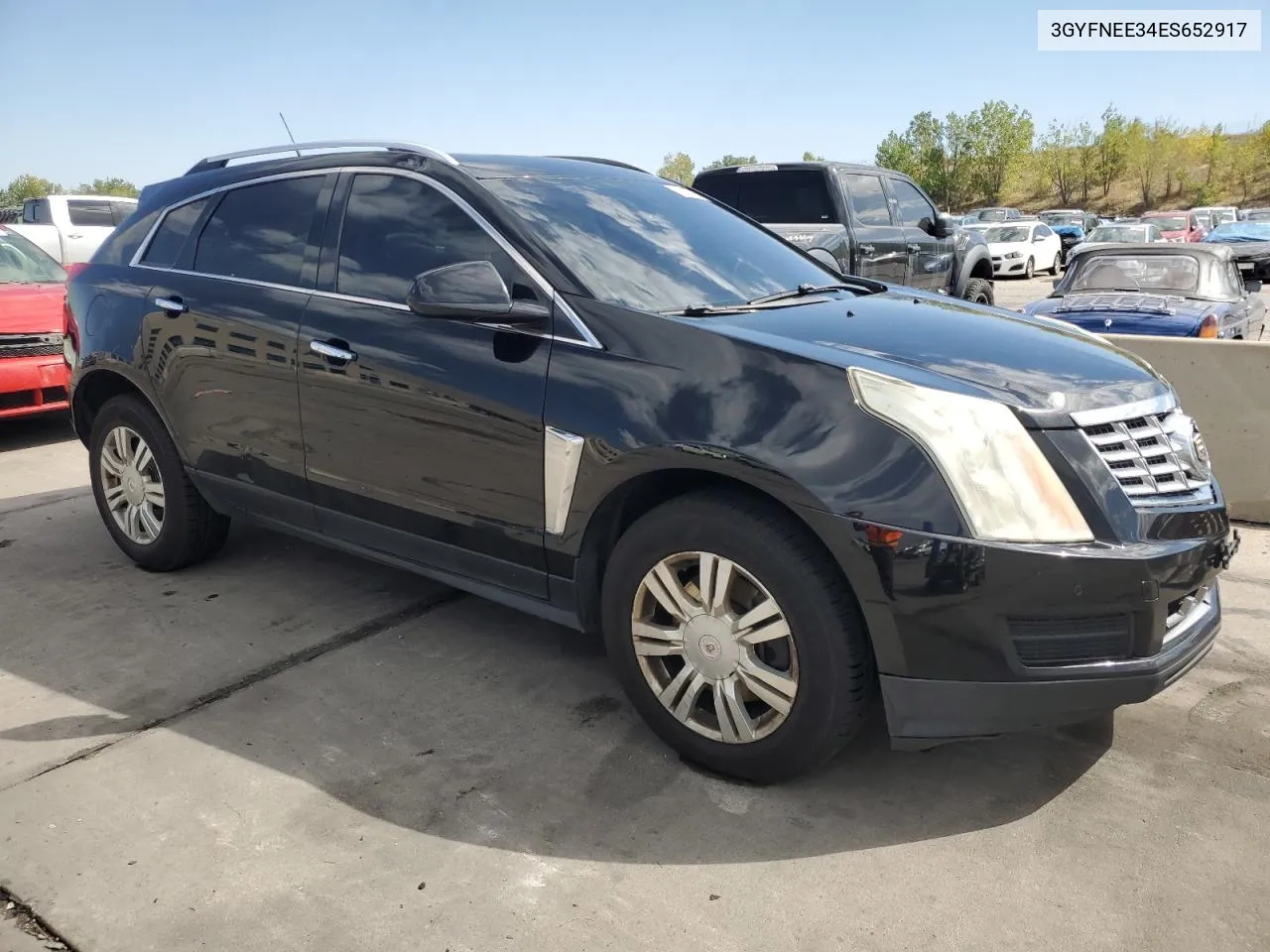 2014 Cadillac Srx Luxury Collection VIN: 3GYFNEE34ES652917 Lot: 73759224