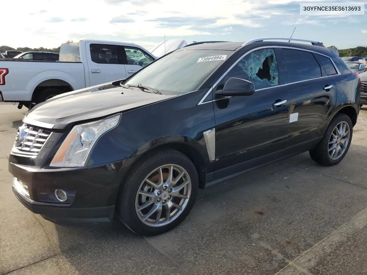 2014 Cadillac Srx Performance Collection VIN: 3GYFNCE35ES613693 Lot: 73864994