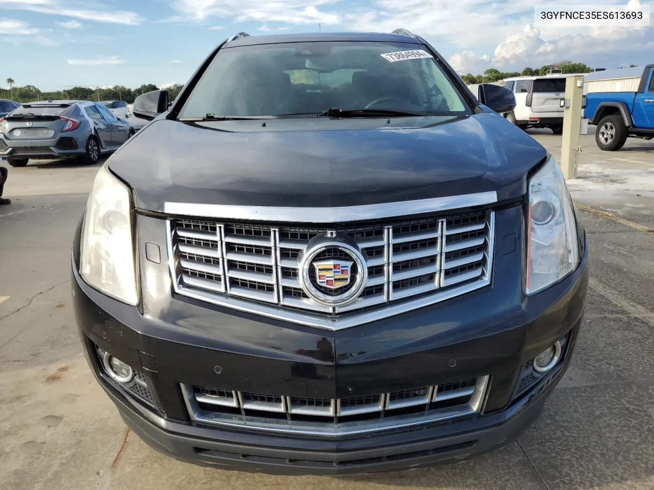 3GYFNCE35ES613693 2014 Cadillac Srx Performance Collection