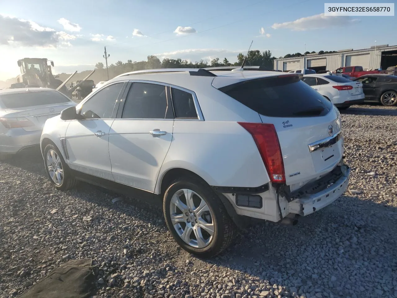 2014 Cadillac Srx Performance Collection VIN: 3GYFNCE32ES658770 Lot: 74046864