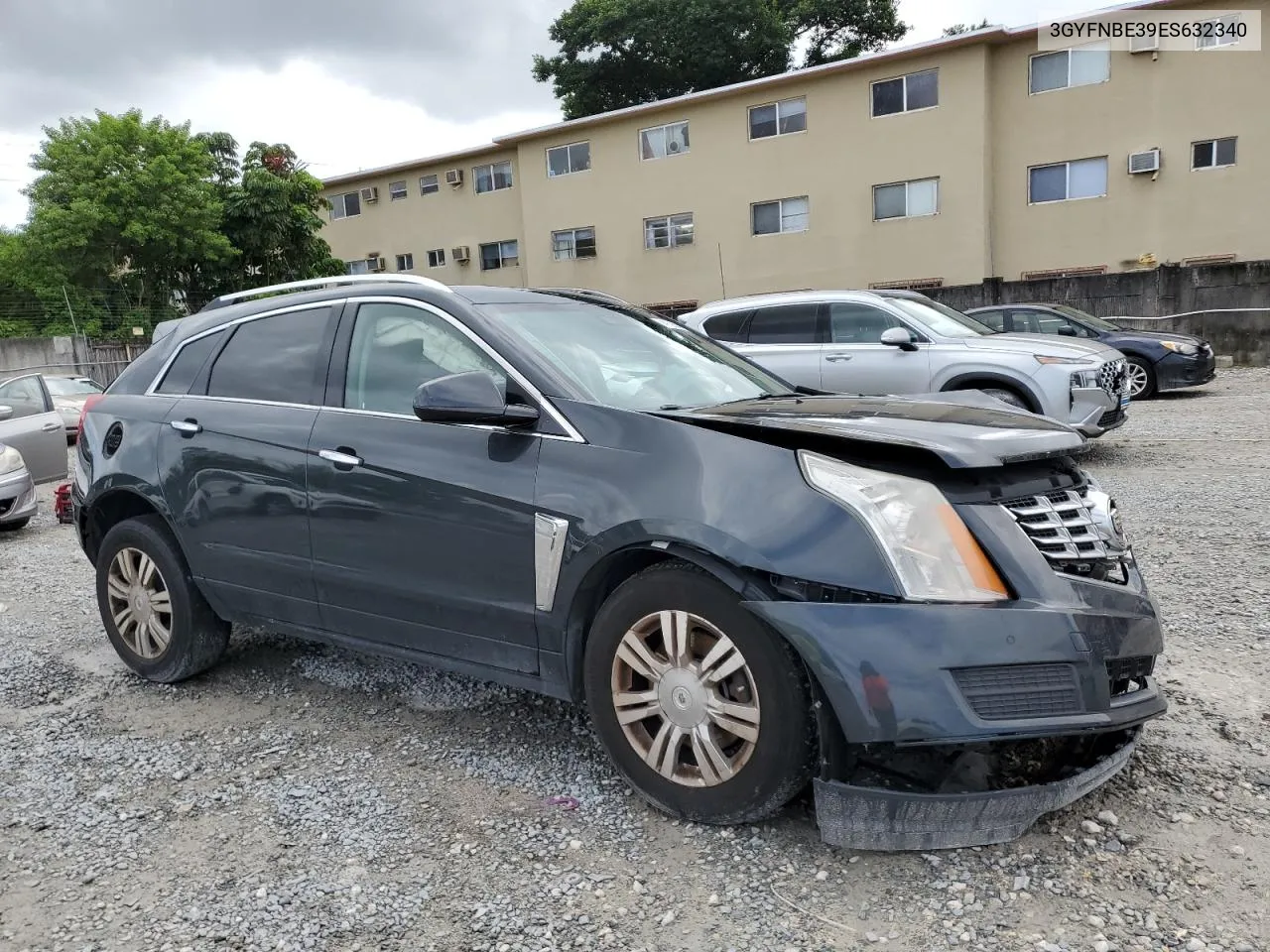 3GYFNBE39ES632340 2014 Cadillac Srx Luxury Collection