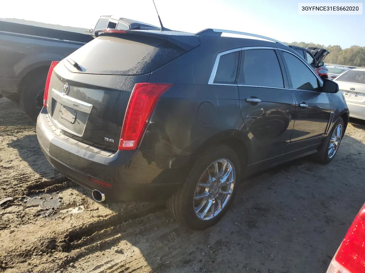 2014 Cadillac Srx Performance Collection VIN: 3GYFNCE31ES662020 Lot: 74234854