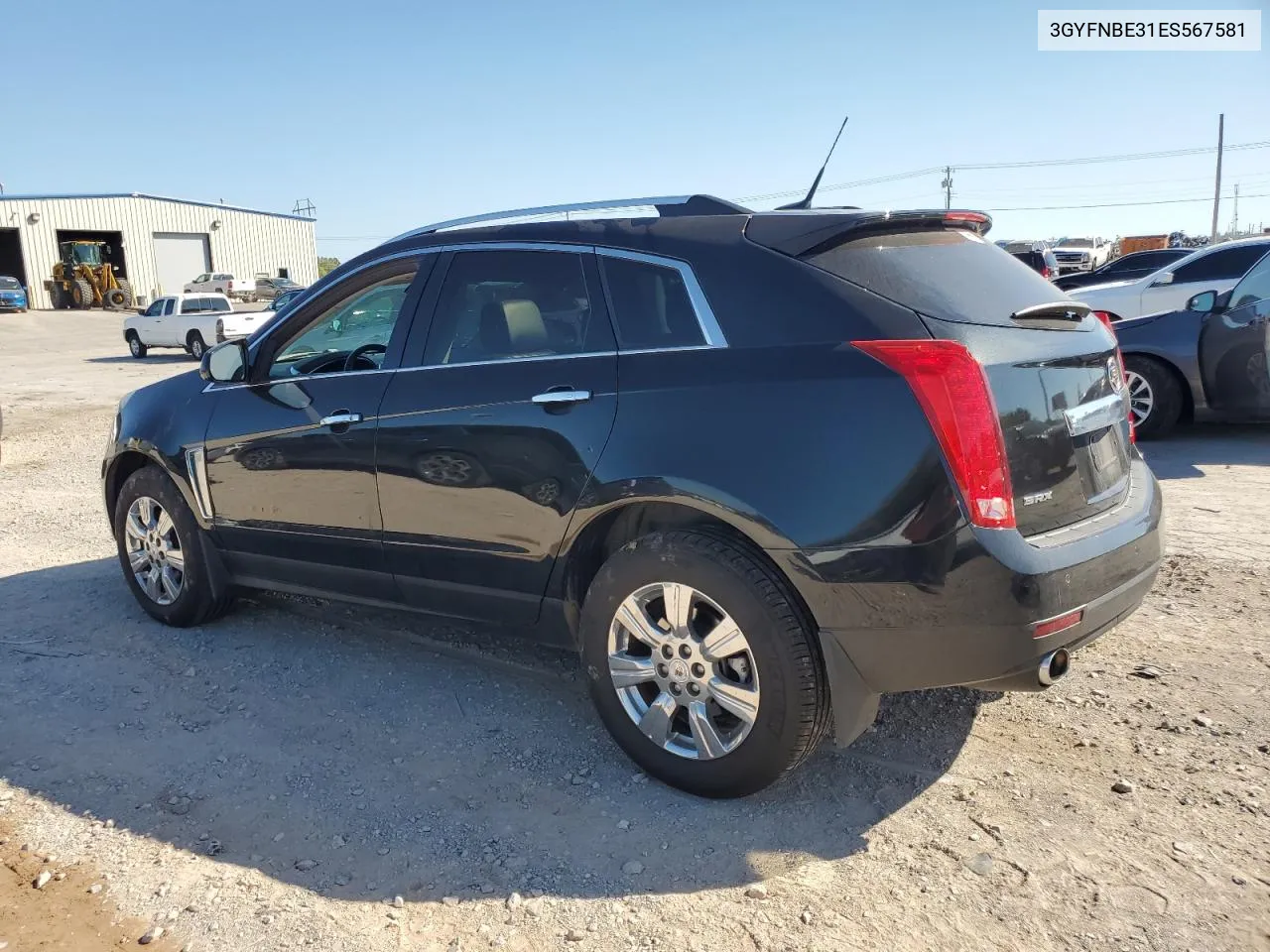 2014 Cadillac Srx Luxury Collection VIN: 3GYFNBE31ES567581 Lot: 74237054