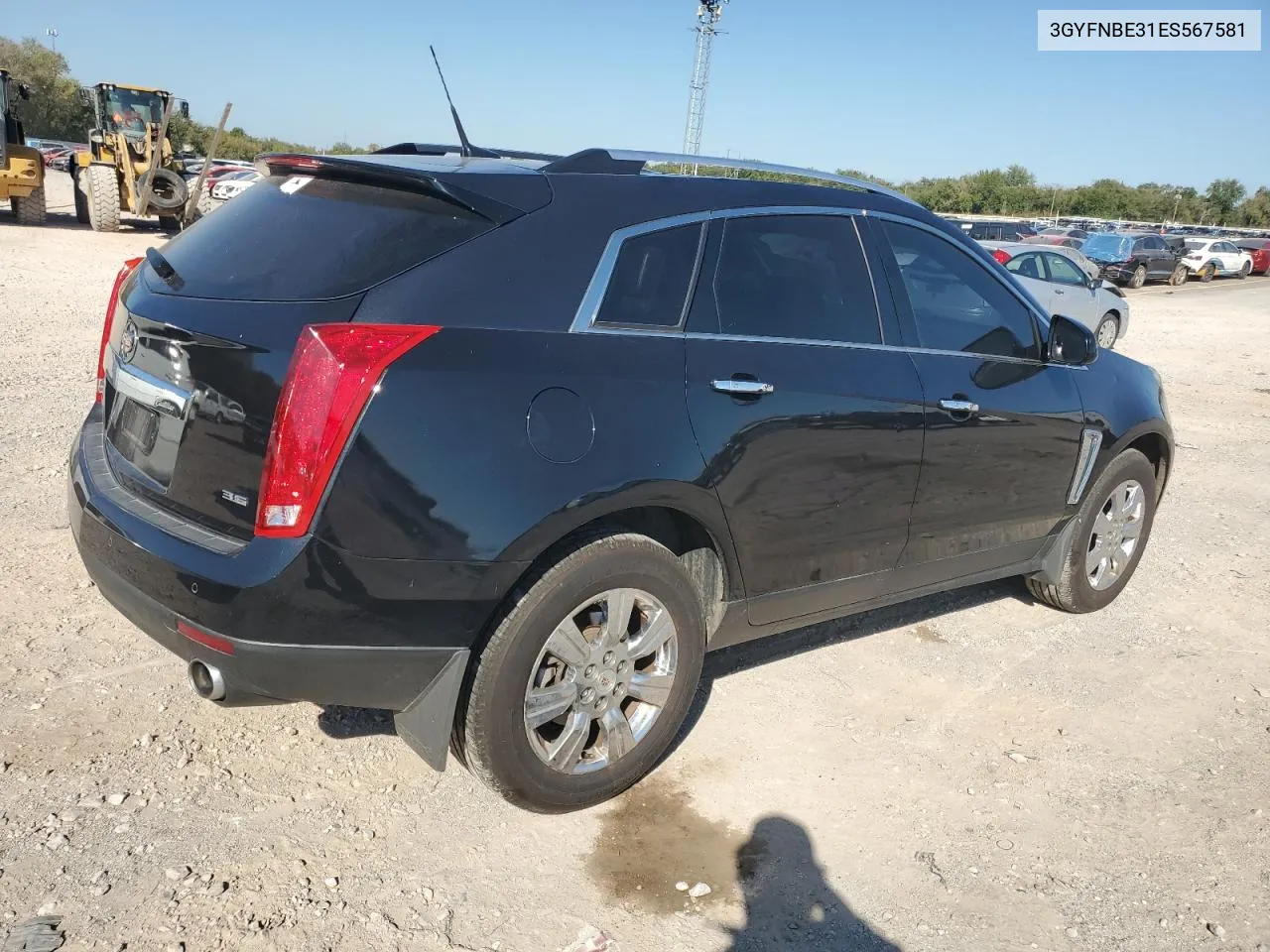 2014 Cadillac Srx Luxury Collection VIN: 3GYFNBE31ES567581 Lot: 74237054