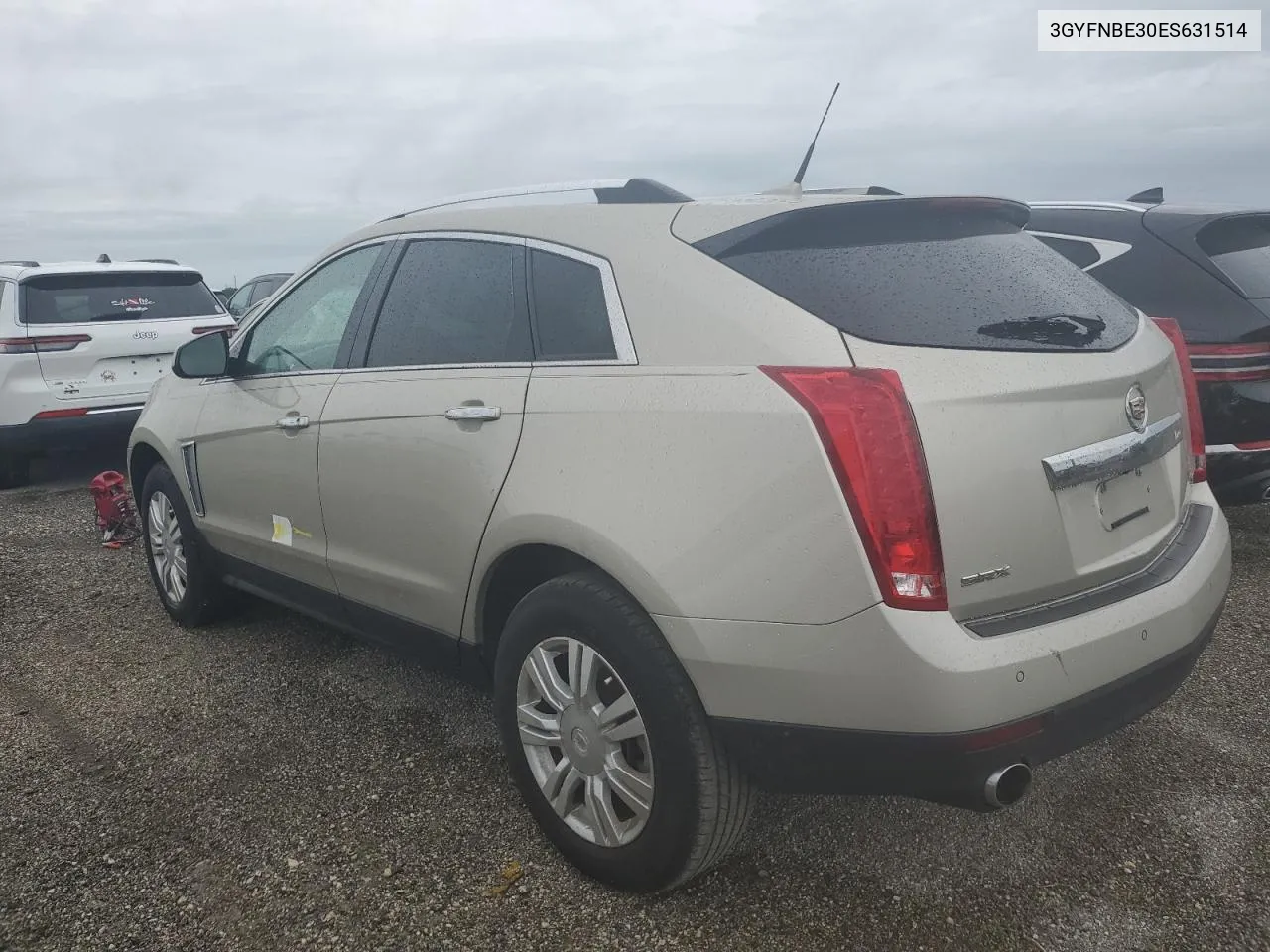 2014 Cadillac Srx Luxury Collection VIN: 3GYFNBE30ES631514 Lot: 74380524