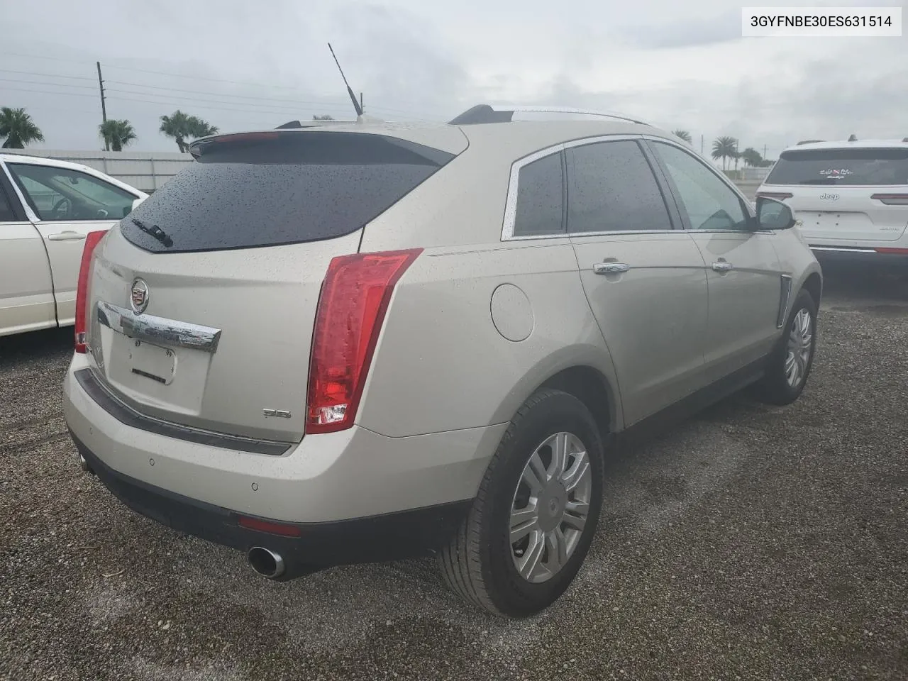 2014 Cadillac Srx Luxury Collection VIN: 3GYFNBE30ES631514 Lot: 74380524