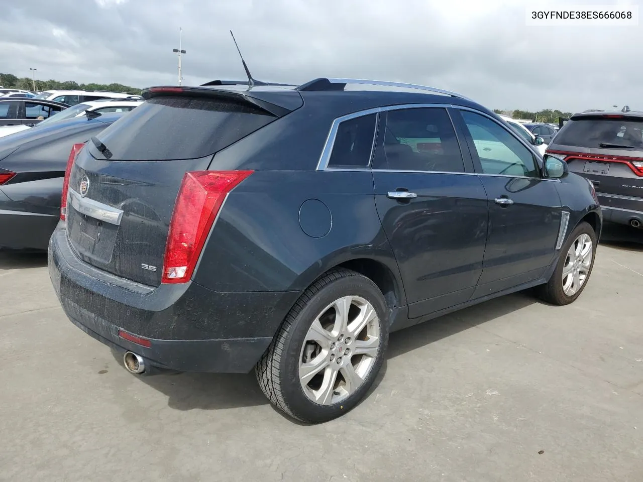 2014 Cadillac Srx Premium Collection VIN: 3GYFNDE38ES666068 Lot: 74466724