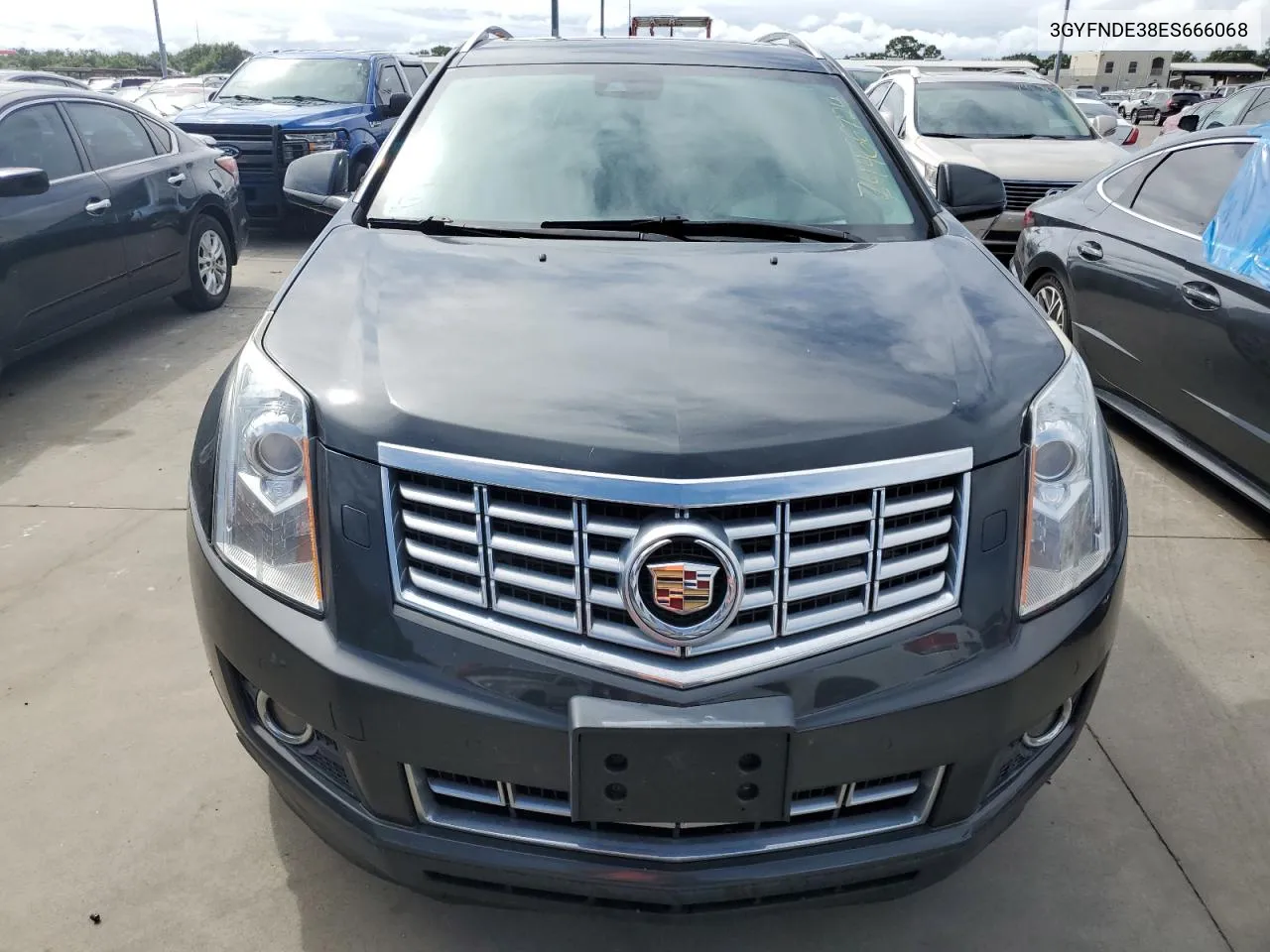 2014 Cadillac Srx Premium Collection VIN: 3GYFNDE38ES666068 Lot: 74466724