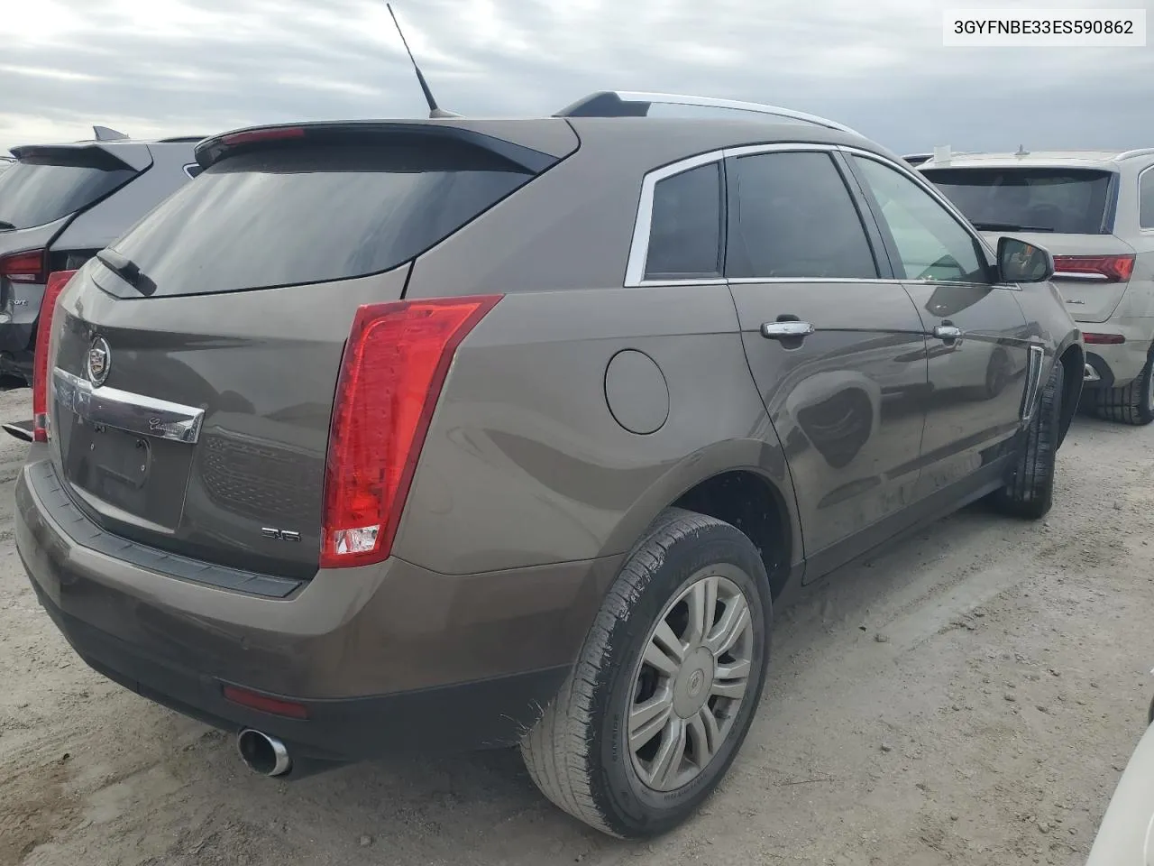 2014 Cadillac Srx Luxury Collection VIN: 3GYFNBE33ES590862 Lot: 74521084