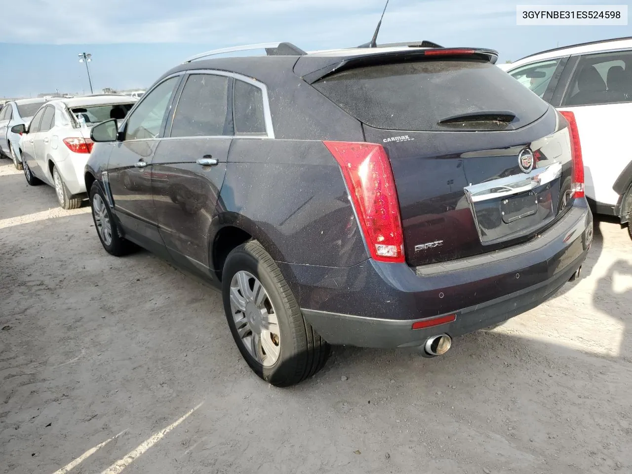 3GYFNBE31ES524598 2014 Cadillac Srx Luxury Collection