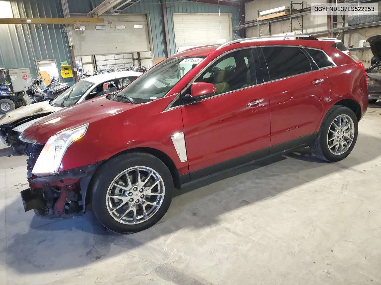 3GYFNDE37ES522253 2014 Cadillac Srx Premium Collection