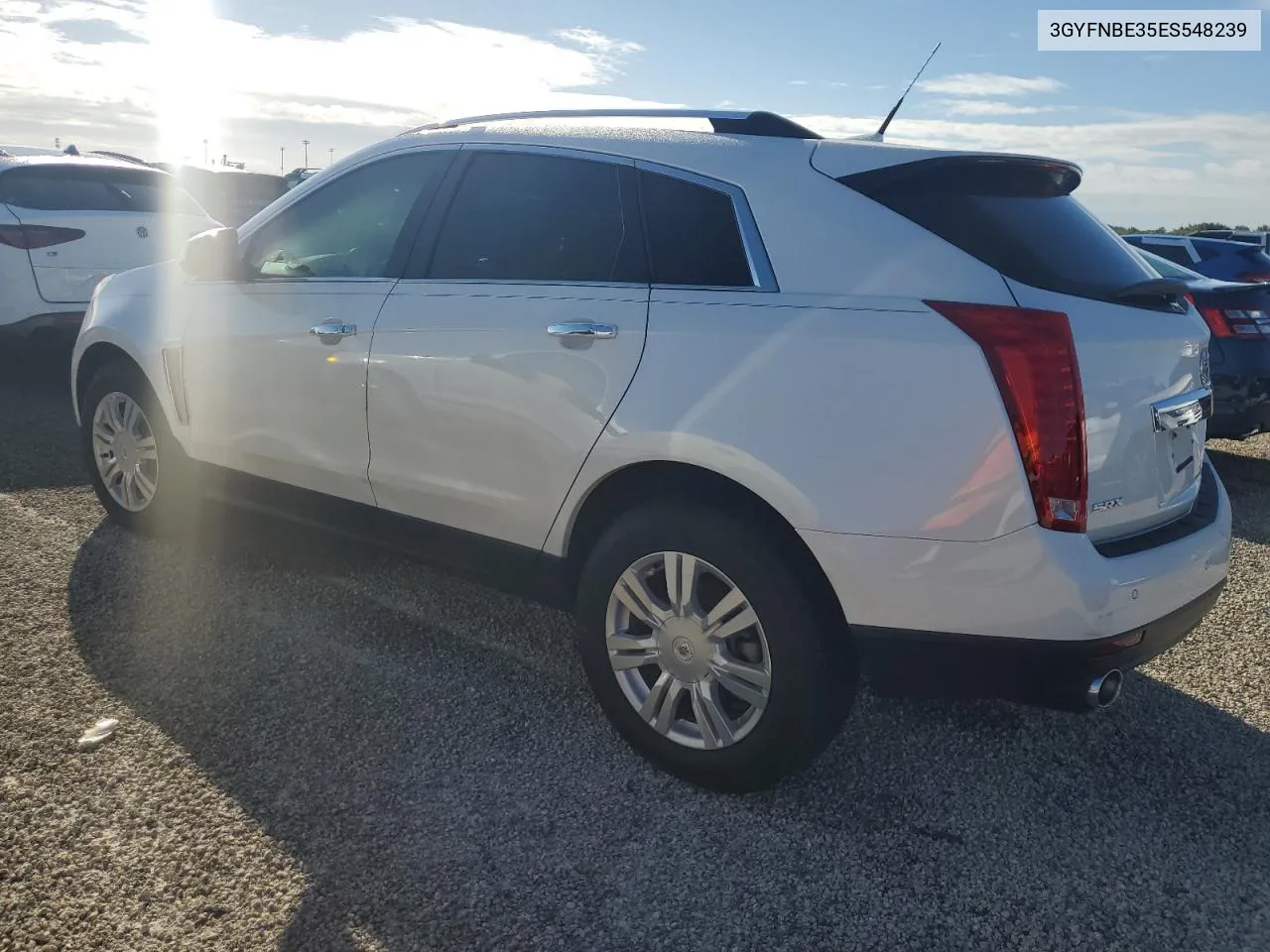 2014 Cadillac Srx Luxury Collection VIN: 3GYFNBE35ES548239 Lot: 74621314