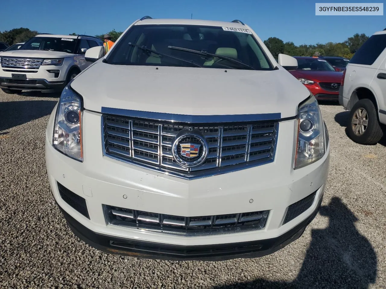 2014 Cadillac Srx Luxury Collection VIN: 3GYFNBE35ES548239 Lot: 74621314