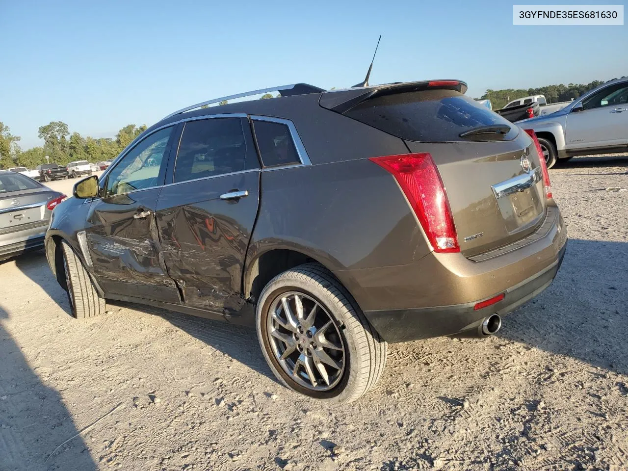 2014 Cadillac Srx Premium Collection VIN: 3GYFNDE35ES681630 Lot: 74742514