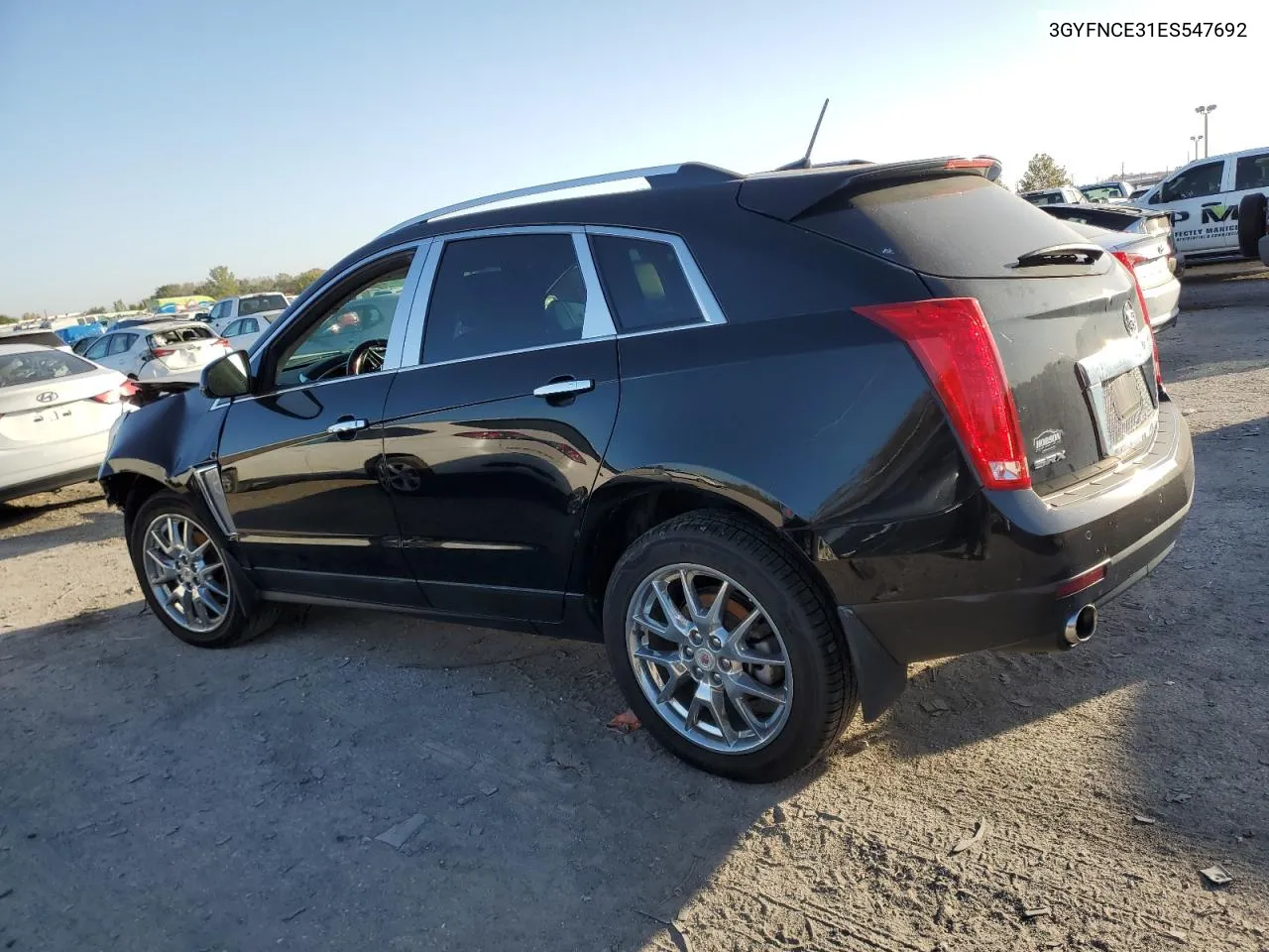 2014 Cadillac Srx Performance Collection VIN: 3GYFNCE31ES547692 Lot: 74746174