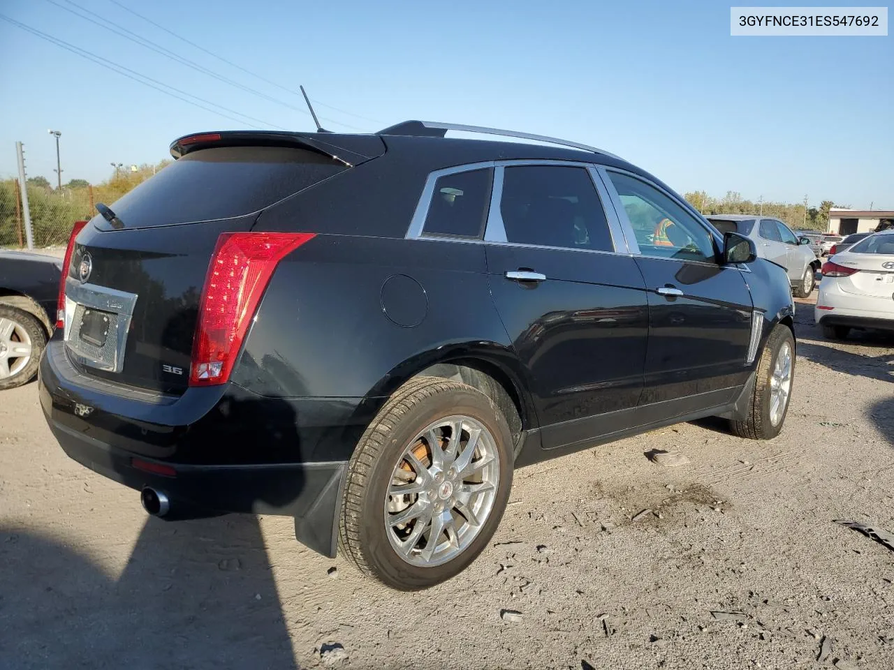 2014 Cadillac Srx Performance Collection VIN: 3GYFNCE31ES547692 Lot: 74746174