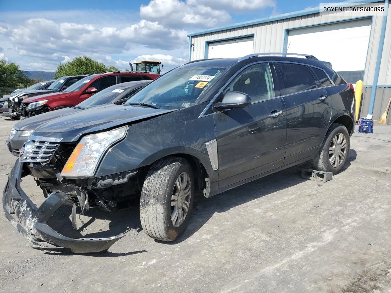 3GYFNEE36ES680895 2014 Cadillac Srx Luxury Collection