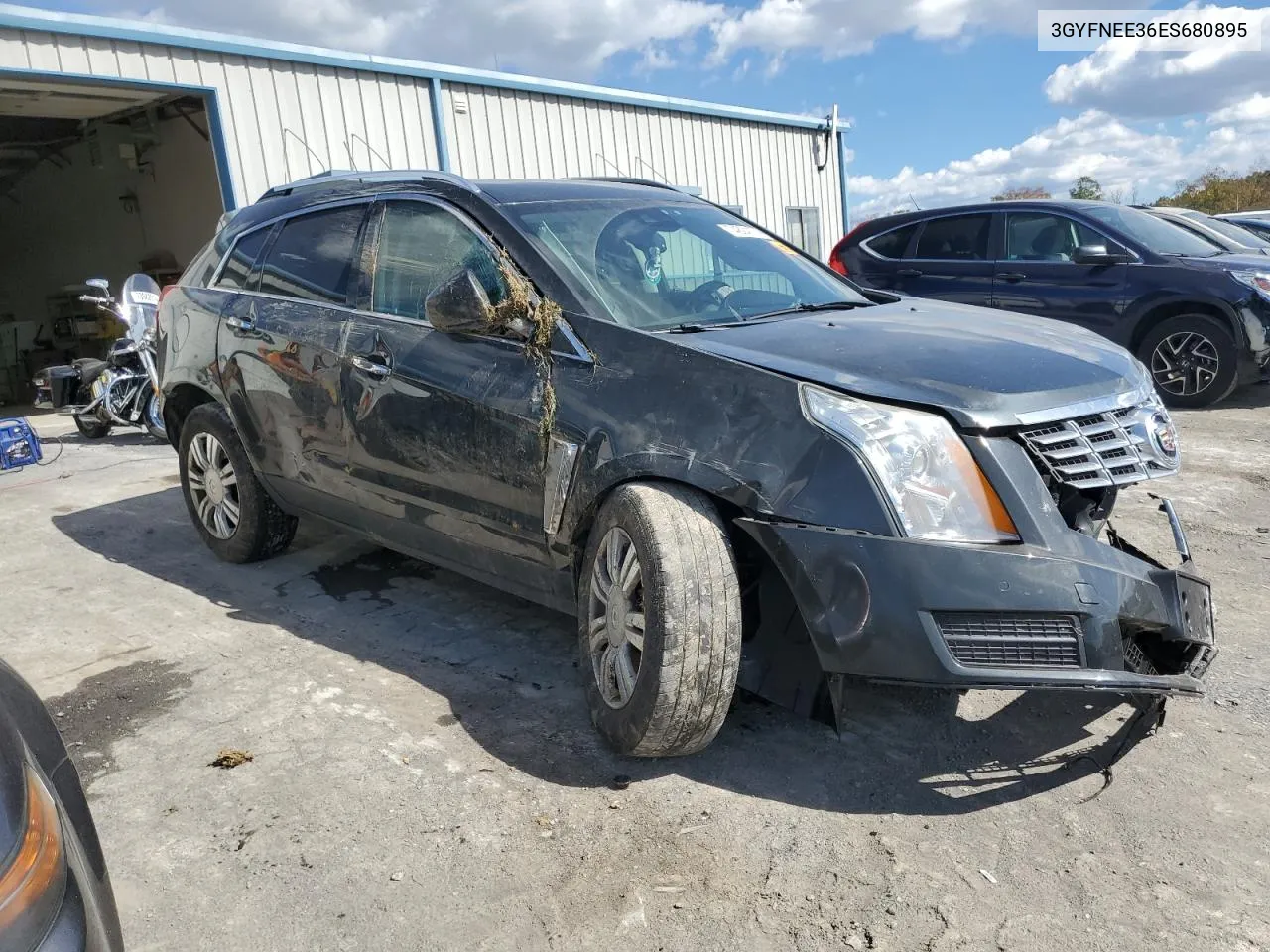 3GYFNEE36ES680895 2014 Cadillac Srx Luxury Collection