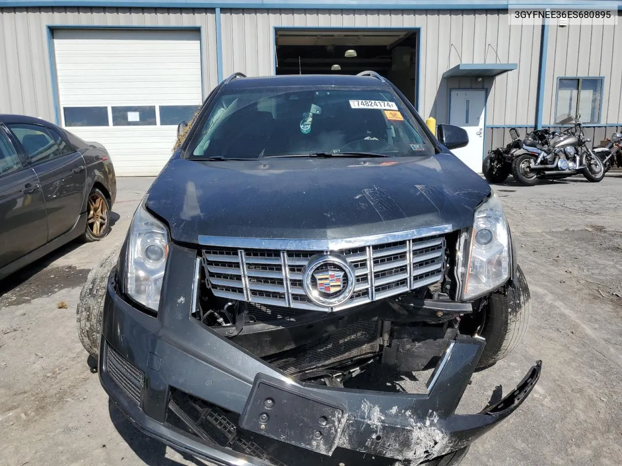 2014 Cadillac Srx Luxury Collection VIN: 3GYFNEE36ES680895 Lot: 74824174